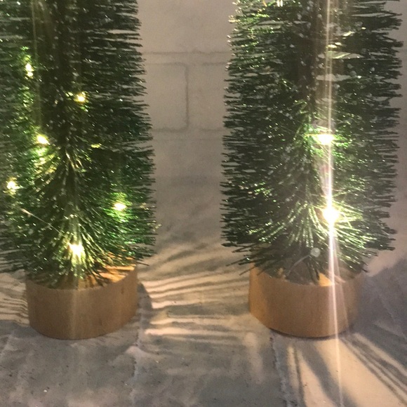 Lighted Bottle Brush Trees - Picture 7 of 16